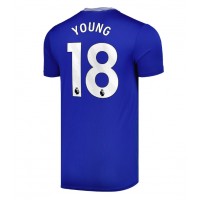 Camiseta Everton Ashley Young #18 Primera Equipación 2024-25 manga corta